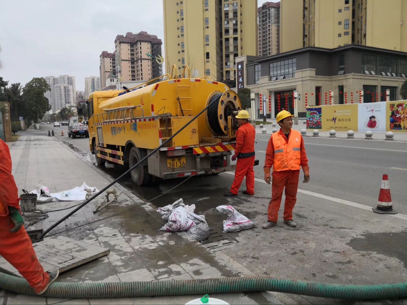 乌鲁木齐排污管道清淤-管道清洗